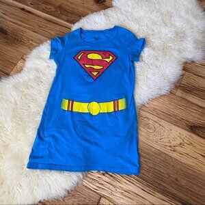 Superman T-shirt dress nightie size small